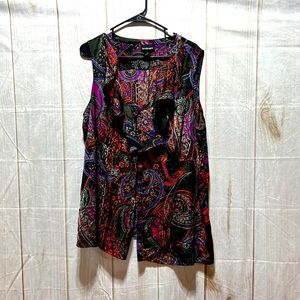 Silky Paisley Top